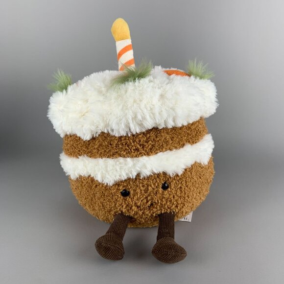 Jellycat Amuseables Carrot Cake Chicago Exclusive Plush Toy New with Box & Bag - Picture 4 of 14